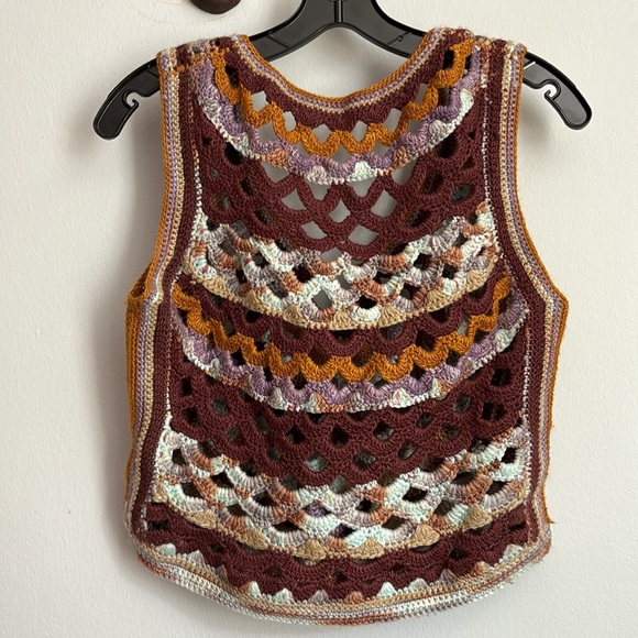 Sea crochet top - Picture 4 of 7